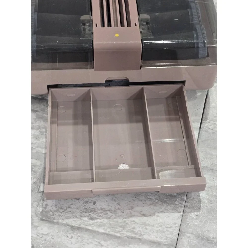 Vidal Sassoon Hairsetter VS-380 Hot Rollers 20 Velvet Hair Curlers‎ w/ 16 clips
